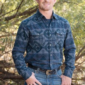 Men's Outdoor Casual Retro Shirt Western Region Style Printed Shirt, T-Shirts, , COTOSEN, Apparel Online, Cheap Clothes, Buy Now