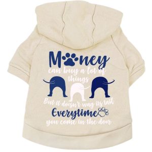 Dog Outfit Human Matching Do Hoodie, color:Apricot|size:XXL, Lilicloth.com