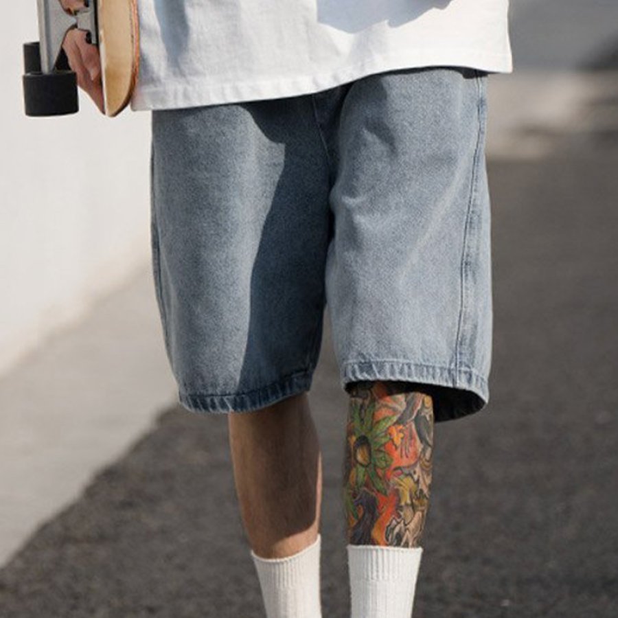 Men's Casual Loose Cool Jeans Shorts Jorts Baggy, Shorts, , COTOSEN, Apparel Online, Cheap Clothes, Buy Now