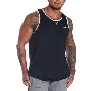 Men's Fitness Casual Graphic Print Color Block Breathable Tank Top, Tank Top, , COTOSEN, Apparel Online, Cheap Clothes, Buy Now