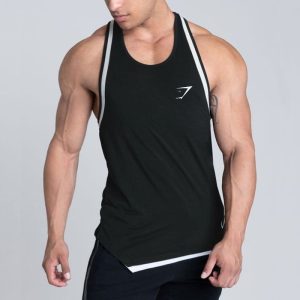 Men's Fitness Casual Graphic Print Color Block Breathable Tank Top, Tank Top, , COTOSEN, Apparel Online, Cheap Clothes, Buy Now