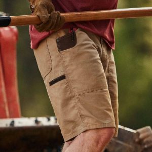 Men's Cargo Shorts Vintage Multi-Pockets Color Block Summer Daily 11 Inch Regular Fit Tech Duck Shorts, Shorts, , COTOSEN, Apparel Online, Cheap Clothes, Buy Now