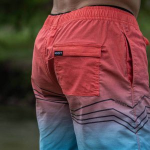 Men's Surf Shorts Vintage Hooey Gradient Graphic Hawaiian Beach Boardshorts, Shorts, , COTOSEN, Apparel Online, Cheap Clothes, Buy Now