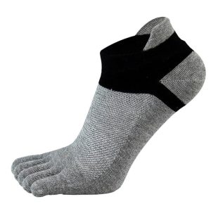 Men's Five Finger Socks Cotton Thread Short Tube Heel Mesh Spring And Summer Low Top Color Block Boat Socks, Socks, , COTOSEN, Apparel Online, Cheap Clothes, Buy Now