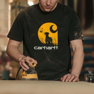 Men's T-Shirt Tee Vintage Carhartt Dog Graphic Short Sleeve Outdoor Casual Summer Daily Tops Black, T-Shirts, , COTOSEN, Apparel Online, Cheap Clothes, Buy Now