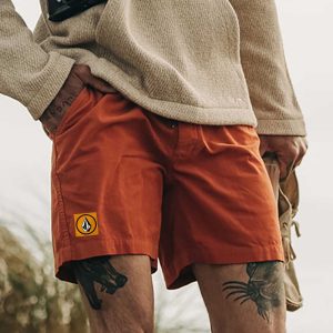 Men's Surf Cord Shorts Vintage Corduroy Volcom Hawaiian Beach Summer Daily Walk Shorts Boardshorts, Shorts, , COTOSEN, Apparel Online, Cheap Clothes, Buy Now