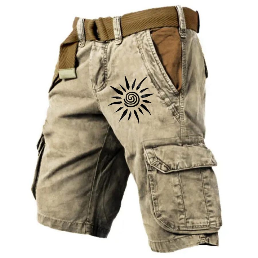 Men's Cargo Shorts Vintage Sun Tactical Multi-Pocket Loose Wear-Resistant Summer Daily Casual Pants, Shorts, , COTOSEN, Apparel Online, Cheap Clothes, Buy Now
