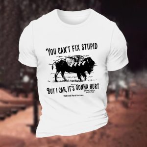 Men's T-Shirt Plus Size Short Sleeve Vintage You Can't Fix Stupid Animal Colorblock Summer Daily Tops, T-Shirts, , COTOSEN, Apparel Online, Cheap Clothes, Buy Now