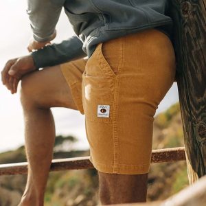 Men's Surf Cord Shorts Vintage Corduroy Tito's Handmade Vodka Hawaiian Beach Summer Daily Walk Shorts Boardshorts, Shorts, , COTOSEN, Apparel Online, Cheap Clothes, Buy Now