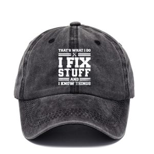 That's What I Do I Fix Stuff And I Know Things Sun Hat, Hats, , COTOSEN, Apparel Online, Cheap Clothes, Buy Now