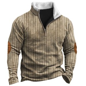 Men's Training Colorblock Lapel Sweatshirt, Hoodies & Sweatshirts, , COTOSEN, Apparel Online, Cheap Clothes, Buy Now
