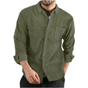 Men's Outdoor Corduroy Pocket Tactical Shirt, T-Shirts, , COTOSEN, Apparel Online, Cheap Clothes, Buy Now