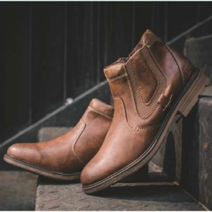 Men's Vintage Leather Boots, Tactical Boots, , COTOSEN, Apparel Online, Cheap Clothes, Buy Now