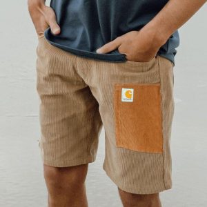 Men's Carhartt Shorts Vintage Corduroy Shorts Shorts Zipper Pocket Travel Board Shorts Hawaiian Pants, Shorts, , COTOSEN, Apparel Online, Cheap Clothes, Buy Now