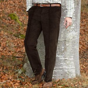 Men Brown Heavyweight Cord Trousers The House Of Bruar Comfort Breathable Outdoor Daily Pants, Pants, , COTOSEN, Apparel Online, Cheap Clothes, Buy Now