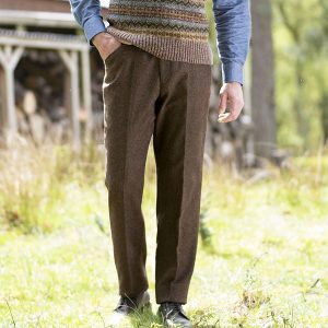 Men's Frog Pocket Twill Trousers Brown Heavyweight Comfort Keep Warm Outdoor Daily Woolen Pants, Pants, , COTOSEN, Apparel Online, Cheap Clothes, Buy Now