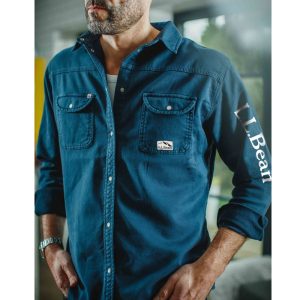 Llbean Men's Tactical Outerwear Outdoor Shirts Jackets Vintage Style Clothing Retro Blue, Coats & Jackets, , COTOSEN, Apparel Online, Cheap Clothes, Buy Now