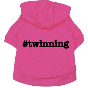 Twinning Human Matching Do hoodie, color:Rose Red|size:XXL, Lilicloth.com
