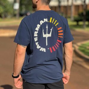 Men's Cotton T-Shirt Retro Print Short Sleeve Daily Casual Tee Blue, T-Shirts, , COTOSEN, Apparel Online, Cheap Clothes, Buy Now