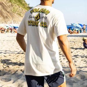 Men's Cotton T-Shirt Retro Hawaii Beach Surf Short Sleeve Daily Casual Tee, T-Shirts, , COTOSEN, Apparel Online, Cheap Clothes, Buy Now