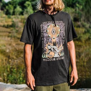 Men's Cotton T-Shirt Retro Abstract Print Pattern Short Sleeve Daily Casual Tee, T-Shirts, , COTOSEN, Apparel Online, Cheap Clothes, Buy Now