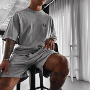 Oversized 'Fred Perry' Tee, T-Shirts, , COTOSEN, Apparel Online, Cheap Clothes, Buy Now