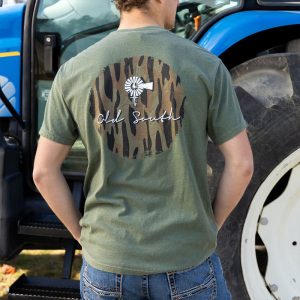 Men's T-Shirt Camouflage Print Graphic Surf Daily Casual Short Sleeve Tee Army Green, T-Shirts, , COTOSEN, Apparel Online, Cheap Clothes, Buy Now