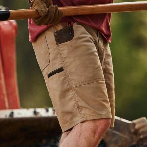 Men's Cargo Shorts Retro Multi-functional Color Matching Pocket Wear-resistant Outdoor Work Clothes, Shorts, , COTOSEN, Apparel Online, Cheap Clothes, Buy Now