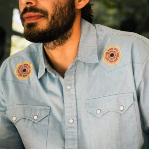Men's Short Sleeve Shirt Retro Embroidery Pocket Daily Casual Stitching, T-Shirts, , COTOSEN, Apparel Online, Cheap Clothes, Buy Now