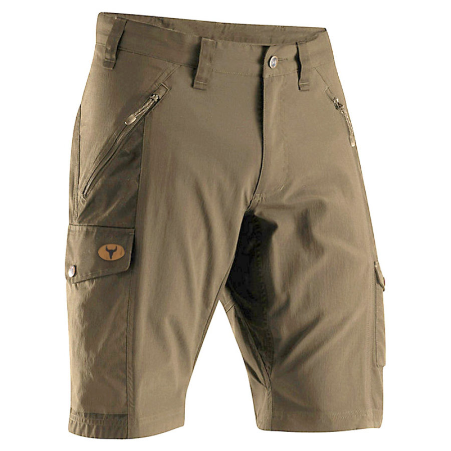Men's Shorts Vintage Yellowstone Zipper Pocket Cargo Shorts Everyday Casual Shorts Khaki, Shorts, , COTOSEN, Apparel Online, Cheap Clothes, Buy Now
