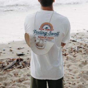 Unisex 'Feeling Swell' Simple Surf Tee, T-Shirts, , COTOSEN, Apparel Online, Cheap Clothes, Buy Now