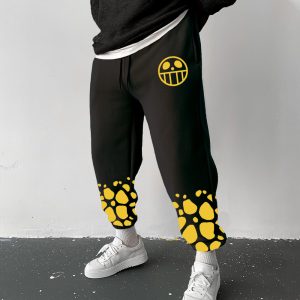 Anime Print Casual Sports Pants, Pants, , COTOSEN, Apparel Online, Cheap Clothes, Buy Now
