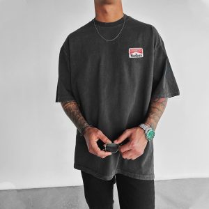 Men's Oversized 'Marlboro' Casual Tee, T-Shirts, , COTOSEN, Apparel Online, Cheap Clothes, Buy Now