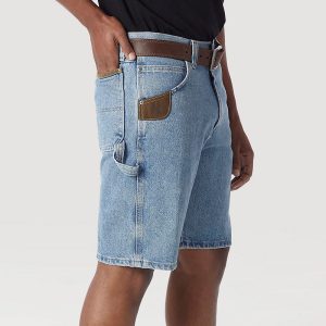 Men's Denim Shorts Retro Multi-functional Color Matching Pocket Tooling Wear-resistant Outdoor Work Clothes, Shorts, , COTOSEN, Apparel Online, Cheap Clothes, Buy Now
