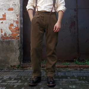 1920s 12oz Corduroy Farmer Work Trousers, Pants, , COTOSEN, Apparel Online, Cheap Clothes, Buy Now