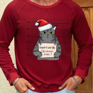 Men’s The Cat Casual Letter Pattern Sweatshirt, color:Red|size:3XL, Lilicloth.com