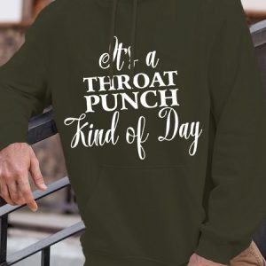 Men’s Humor And Irony Loose Casual Hoodie Hoodie, color:Army Green|size:3XL, Lilicloth.com