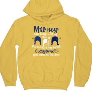 Women’s Cotton-Blend Casual Dog Hoodie Hoodie Human Matching Do Hoodie, color:Yellow|size:XXL, Lilicloth.com