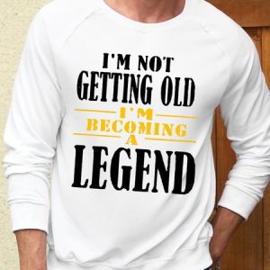 Men’s Humor And Irony Text Letters Casual Sweatshirt, color:White|size:3XL, Lilicloth.com