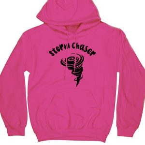 Women’s Tornado Pattern Hoodie Casual Cotton-Blend Hoodie Human Matching Do Hoodie, color:Rose Red|size:XXL, Lilicloth.com