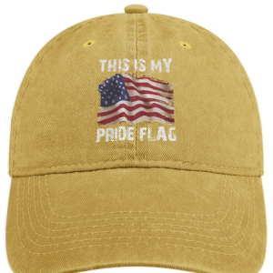 Men's /Women's Funny This Is My Pride Flag Graphic Printing  Denim Hat, Men's Hats, Lilicloth.com