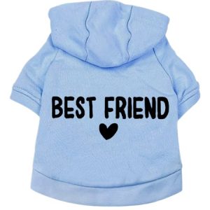 Best Friend Human Matching Do Hoodie, color:Blue|size:XXL, Lilicloth.com
