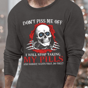 Men's Crew Neck Casual Loose Text Letters Top, color:Gray|size:3XL, Lilicloth.com