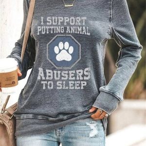 Casual Crew Neck Text Letters Sweatshirt, Hoodies & Sweatshirts, color:Gray|size:3XL, Noracora