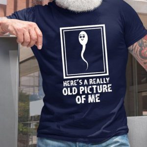 Funny Old Man Birthday Gift Crew Neck T-shirt, color:Purplish blue|size:3XL, Lilicloth.com