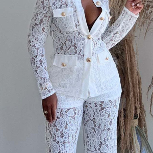 Lightweight Regular Fit Plain Shirt Collar Long sleeve Elegant Shirt, Blouses and Shirts, color:White|size:XXL, Stylewe