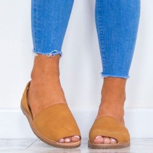 JFN  Summer Women Flip FlopArtificial Suede Peep Plus Size Toe Slip on Sandals, Sandals, color:Coffee|size:44, JustFashionNow