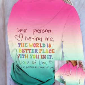 Casual Ombre Hoodie Hoodie, Sweatshirts & Hoodies, color:Color10|size:4XL, JustFashionNow
