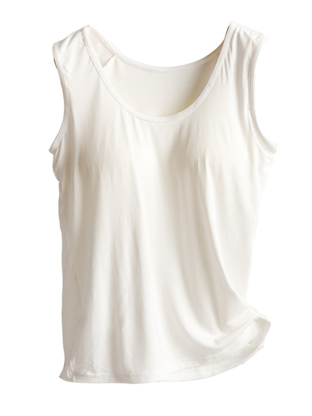 Sports Plain Cotton Sports Bra, Crop Bras, color:White|size:XXL, JustFashionNow