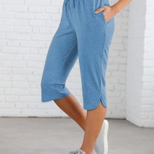 Loose Drawstring  Casual Pants, Pants, color:Blue|size:XXL, JustFashionNow